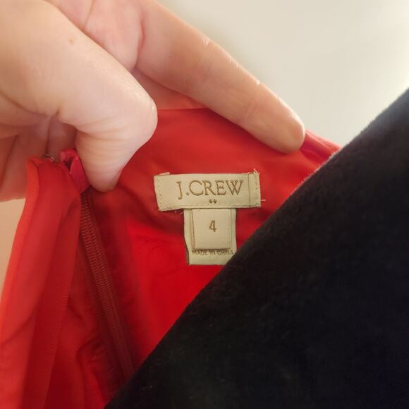 J.CREW Pink Drop Waist Dress, Size 4 - Picture 12 of 13